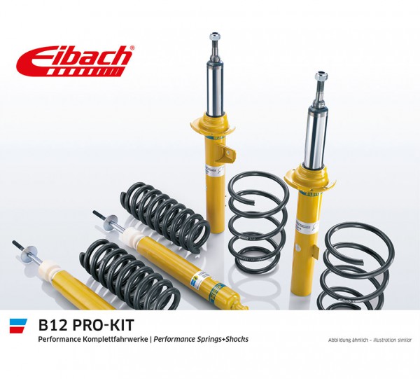 B12 Pro-Kit Komplettfahrwerk für AUDI A3 (8P1) 2.0 TDi quattro - Baujahr 09.04-