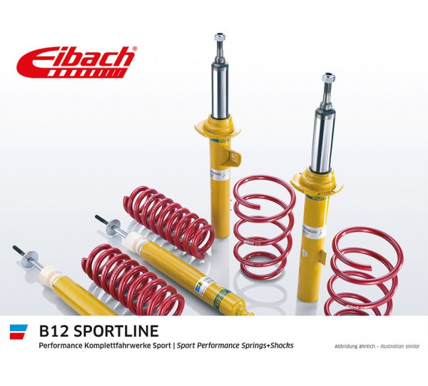 B12 Sportline Komplettfahrwerk für Seat Leon (1P1) 2.0 FSI - Baujahr 05.05 -